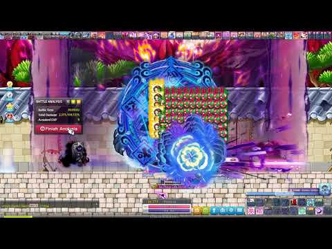 [Maplestory] Kanna "40 second" Battle Analysis High Def (Pre-Lines Increase)