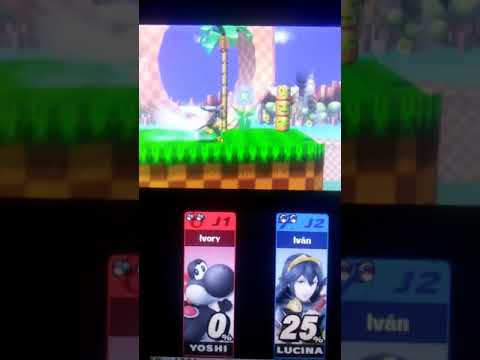 Super Smash Bros 3DS ; Yoshi Combo  :D
