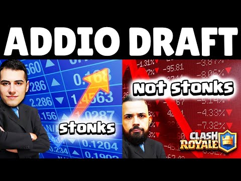 GRAX STONKS... CICCIO NOT STONKS... ADDIO DRAFT!!! - Clash Royale