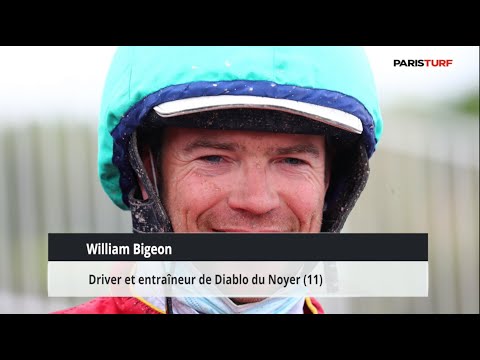 William Bigeon, driver et entraîneur de Diablo du Noyer (15/03 à Laval)