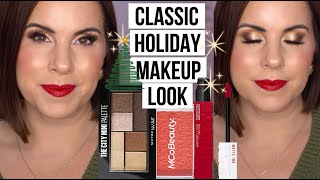 ✨Classic Holiday Glam | Easy Step-by step Tutorial ✨