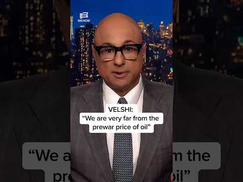 'We are very far from the pre-war price of oil': Velshi