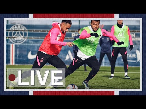 ⚽️ L'entraînement veille de Marseille - Paris Saint-Germain  🔴🔵