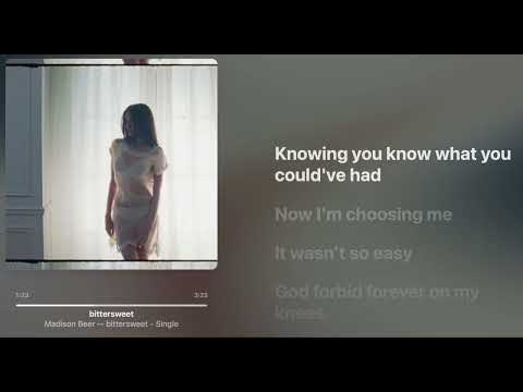 Madison Beer - bittersweet [ Lyrics + Hi-Res ]
