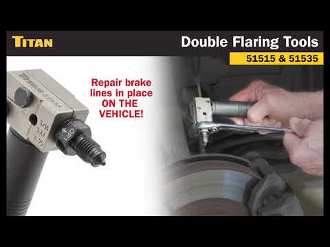 TITAN #51535 3/16" On-Car Double Flaring Tool/ TITAN #51515 1/4" On-Car Double Flaring Tool
