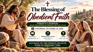 The Blessing of Obedient Faith – Saturday, October 10, 2026