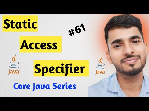 Static Access Specifier In Java Interview Questions In Java Aadiandjava1705