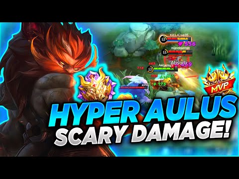 100% SCARY DAMAGE!!🔥THE UNDERRATED MONSTER OF META! | Aulus Mobile Legends