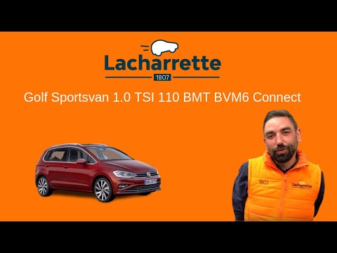 🔥 Présentation Golf Sportsvan 1.0 TSI 110 BMT BVM6 Connect de 2018 et 5500 Kms  vo23742