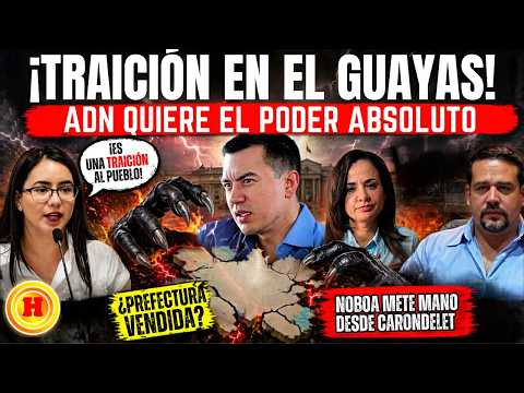¡GUAYAS SE RESPETA! Blanca López desenmascara el plan de ADN para tomarse la Prefectura 👊🔥