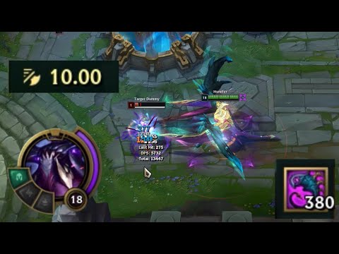 Bel'Veth with 10.00 Attack Speed and 380 Passive Stacks - New League of Legends Champion