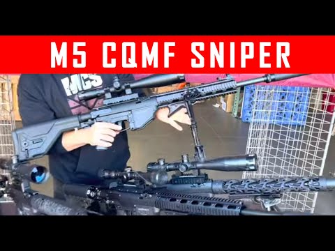Valken CQMF Milsig M5 Sniper Series Paintball Gun #MCS
