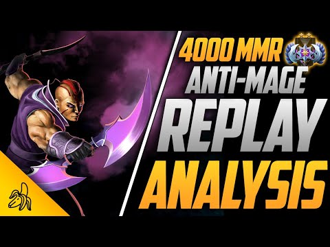 DO NOT Play Anti-Mage Like This If You Want To Win | 4k Anti-Mage | BSJ Dota 2 Replay Analysis 7.26c