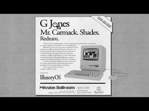 G Jones - IllusoryOS (DJ Set 2022) Mission Ballroom - Denver, CO 4.23.22 Full Show [AUDIO]