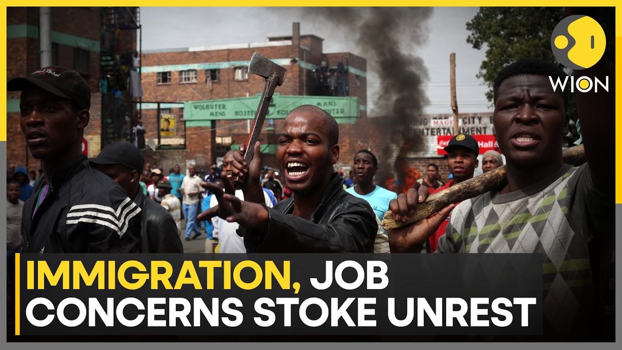 South Africa Anti-Migrant Protest: Five Congolese Nationals, Two Children Injured | WION News