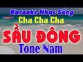 ✔️ Sầu Đông Karaoke Tone Nam Cha Cha Cha Nhạc Sống Dễ Hát || Beat Đại Nghiệp || Karaoke Đại Nghi