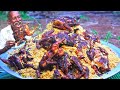 ARABIAN CHICKEN MANDI RECIPE Delicious Chicken Biryani Village Grandpa Cooking Show