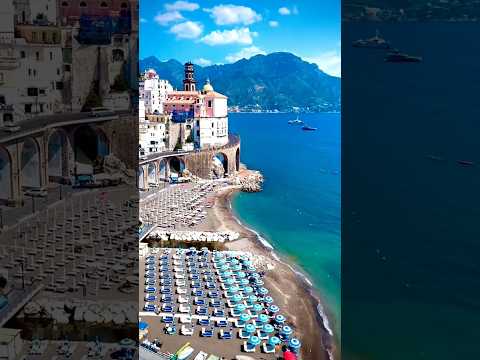 🇮🇹 Italy📍AMALFI COAST @Italy Life #italy #amalfi #tour #trending #shorts #beach #trip #castle