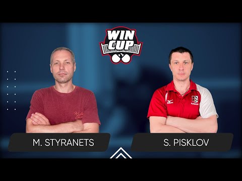 10:45 Mykhailo Styranets - Serhii Pisklov West 2 WIN CUP 10.01.2024 | TABLE TENNIS WINCUP