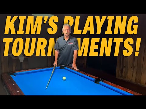 KIM'S PLAYING TOURNAMENTS?!?! A quick message between games from "The Kimmer"