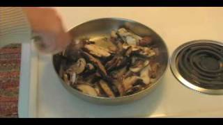 Mushroom Sauce Easy Easy made with a red wine reduction