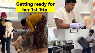 ஒரு வாரம் fullஆ Getting ready for our 1st trip with our puppy ~ We are ready ~ Family Traveler VLOGS