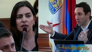 «Կռիվ կինո» քաղաքապետարանում. Թեհմինա Վարդանյանը հորդորել է քաղաքապետին զսպել «ցինիկ ծիծաղը»