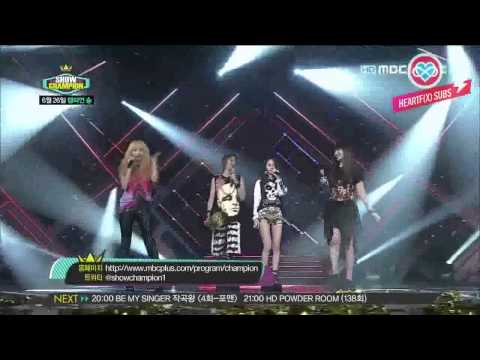 120626 Win MBC Music Show Champion F(X) SUBARB