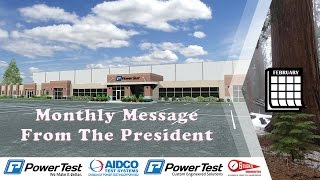 Monthly Message - Feb. 2017