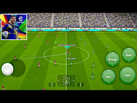EFOOTBALL 2025 MOBILE | FIRST LOOK GAMEPLAY [60 FPS]