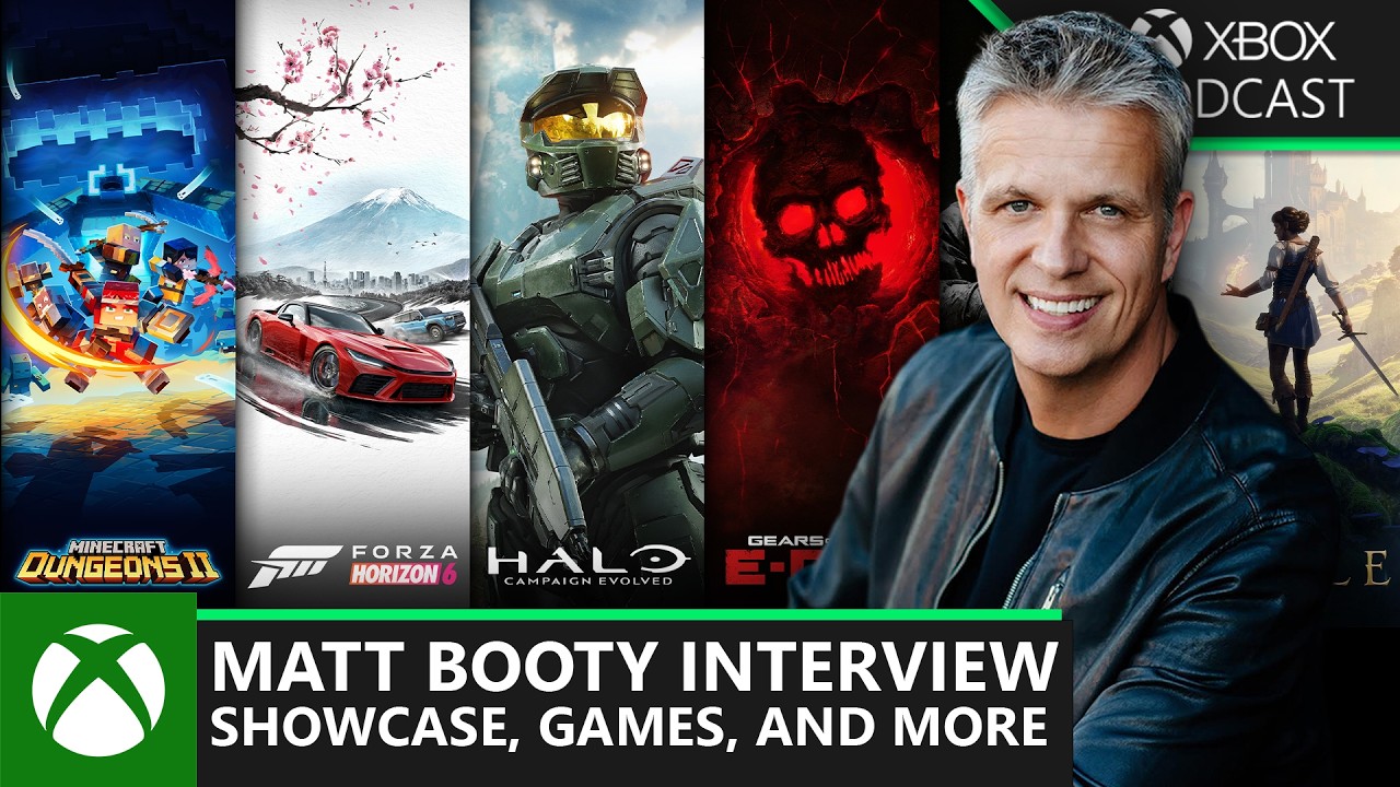 Matt Booty Talks Games Showcase, Forza, CoD, and More | Official XBOX Podcast - YouTube