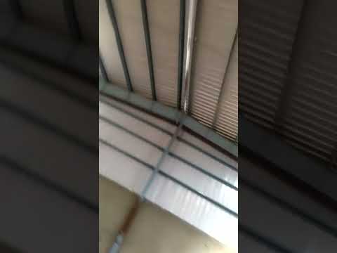 Mild steel factory roofing structure