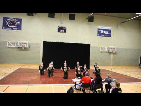 University of Manchester Dance Society Intermediate Jazz Team 2014/15 at Sunderland Dance Comp