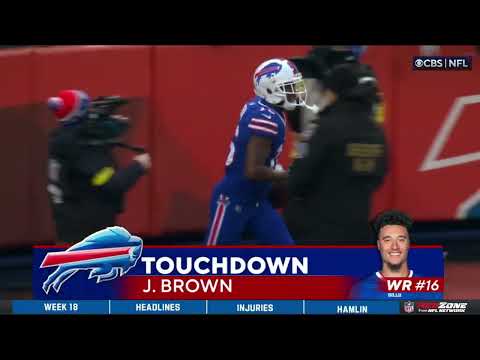 Josh Allen slings it to John Brown for DEEP TD
