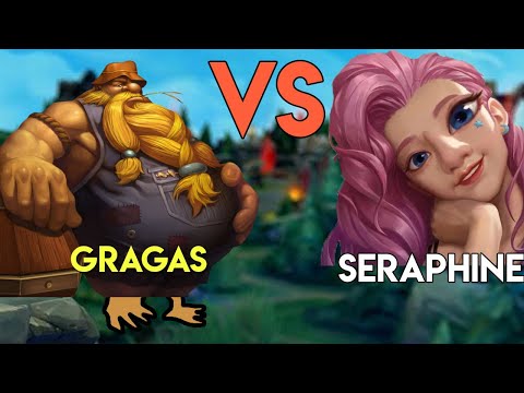 NEW Liandries Gragas vs Seraphine || My favorite Gragas Item this Season.