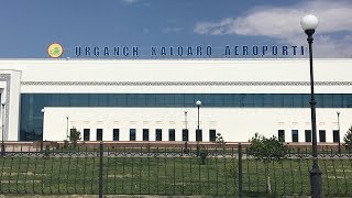 preview picture of video '[4K] Uzbekistan A320 Посадка в Ургенч 01.05.2019'