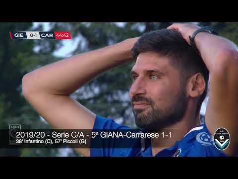 HL GIANA-Carrarese 1-1 - 5ª giornata 2019/2020