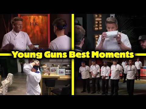 Top 5 Best And Most Iconic Moments From Hell's Kitchen Season 20 - Young Guns