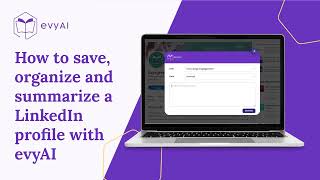 Download lagu How to save, organize, and summarize a LinkedIn Profile with evyAI (Outdated Video) mp3
