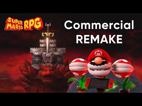1996 Super Mario RPG Commercial Animated REMAKE