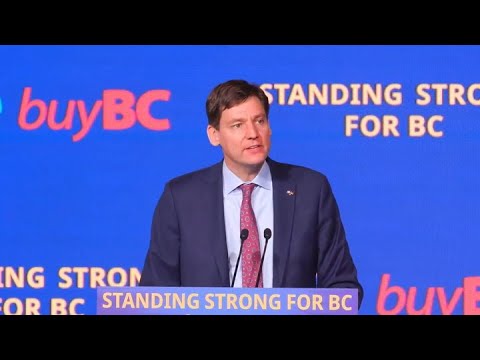 Premier interrupts budget lockup to address the province on imposed tariffs