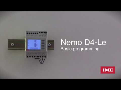 Kit Nemo D4-Le + 3 current sensors Rogowski diameter 190mm