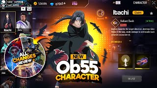 Ob 55 Update New Character Free Fire | New Event Free Fire Bangladesh Server | Free Fire New Event