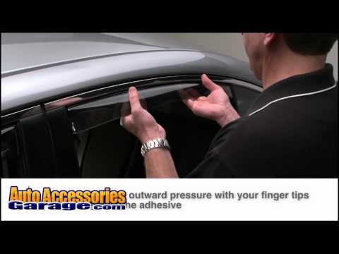 WeatherTech Window Deflector Installation