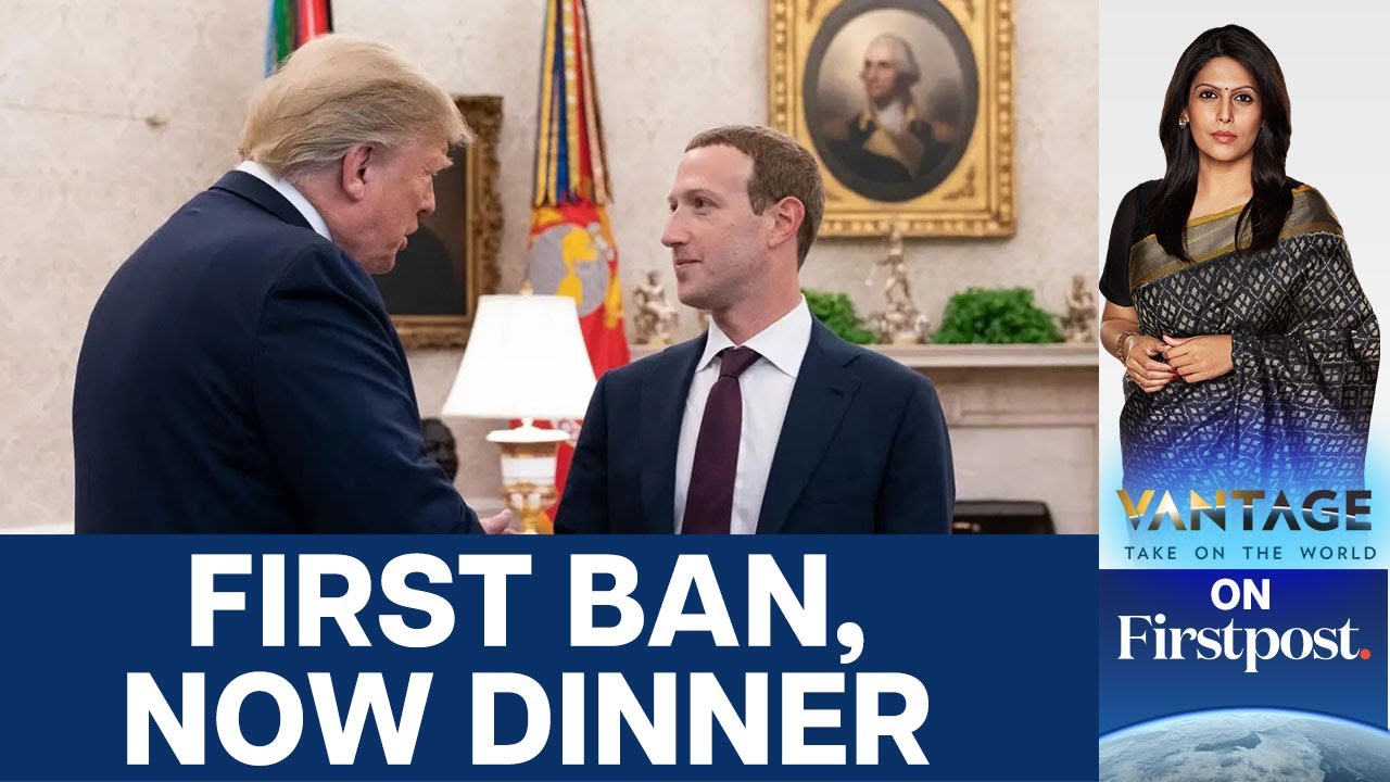 Frenemies to Allies: Trump Dines with Meta CEO Zuckerberg | Vantage with Palki Sharma