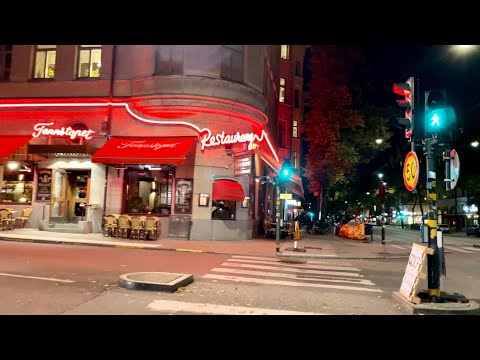 Stockholm Walks: Odengatan, passing by Ritorno, Tennstopet and Intiman