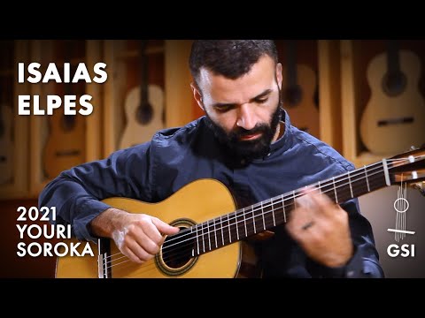 Isaias Elpes performs his composition "Sonho" on a 2021 Youri Soroka "Torres"