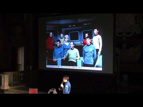 Samantha Cristoforetti e Alberto Diaspro