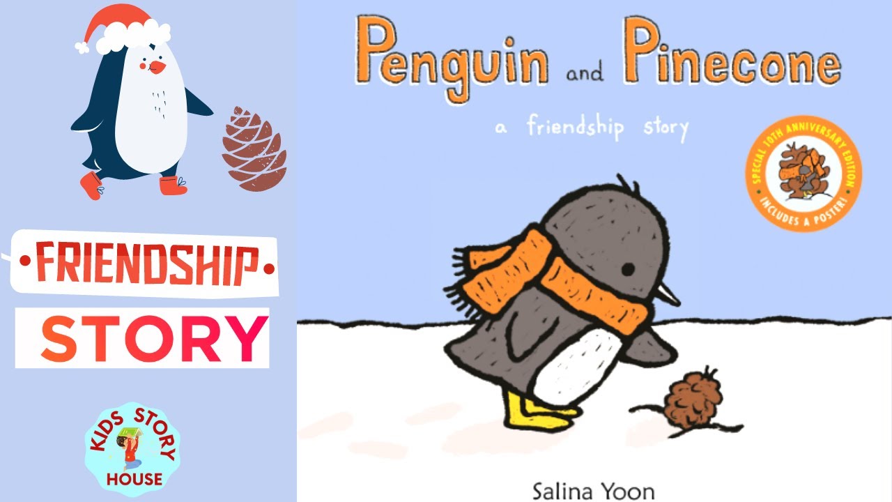 🐧Penguin and Pinecone: A friendship story | Kids Read Aloud Books | Penguin read aloud Books