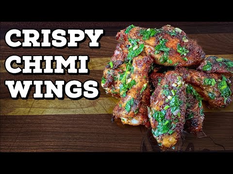 Easy Smoked Chicken Wings | Chimichurri Smoked Wings On A Pellet Grill